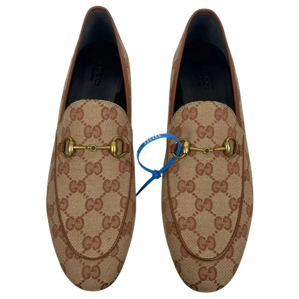 Gucci Jordaan GG Monogram Horsebit Loafer Ruggine Rust Size 40.5 - Picture 14 of 14